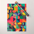 Color Blocks Wrapping Paper Gallery Image 1