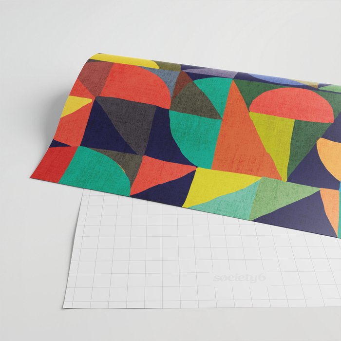Color Blocks Wrapping Paper Gallery Image 2
