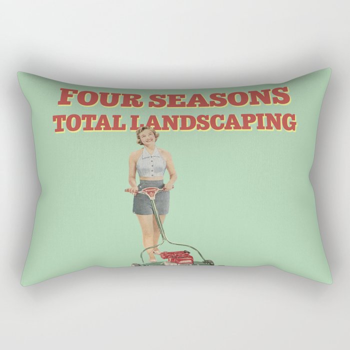 Four Seasons Total Landscaping Rectangular Pillow Gallery Image 1
