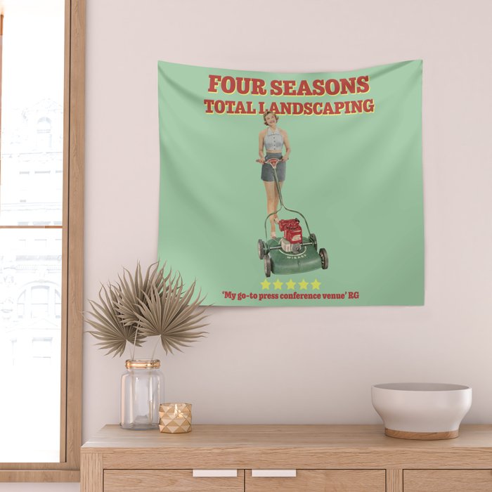 Four Seasons Total Landscaping Wall Tapestry Gallery Image 2