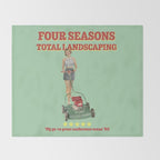 Four Seasons Total Landscaping Throw Blanket Gallery Image 2
