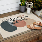 Abstract Nature Moment 5 Outdoor Rug Gallery Image 2