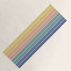 Gradient Arch XX Retro Mid Century Modern Rainbow Yoga Mat Gallery Image 1