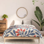 Winter Berries and Blue Comforter Gallery Image 3
