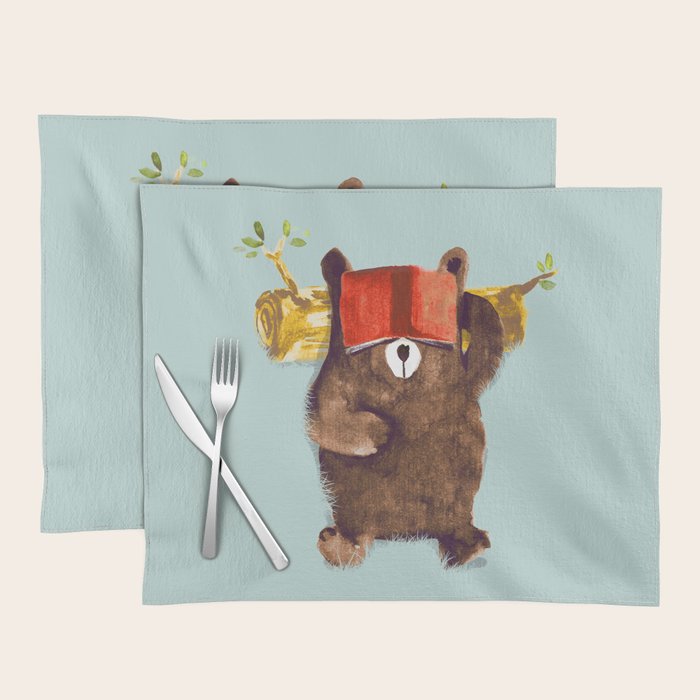 No Care Bear - My Sleepy Pet Placemat Gallery Image 1