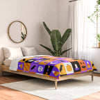 Geometric halloween mosaic pattern Comforter Gallery Image 2