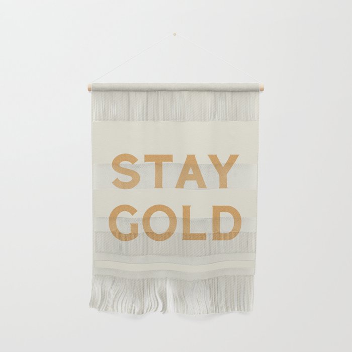 Stay Golden Wall Hanging Gallery Image 1