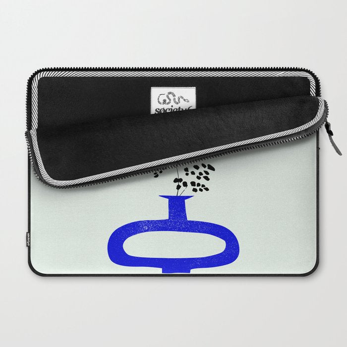 The Blue Vase 02 Laptop Sleeve Gallery Image 2