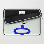 The Blue Vase 02 Laptop Sleeve Gallery Image 2