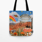 Sagittarius Collage Tote Bag Gallery Image 1