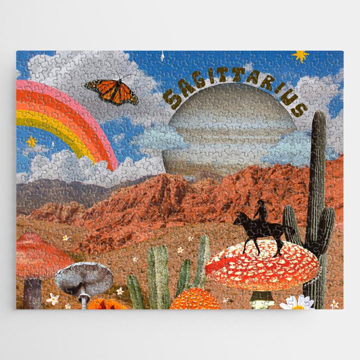 Sagittarius Collage Jigsaw Puzzle Gallery Image 1
