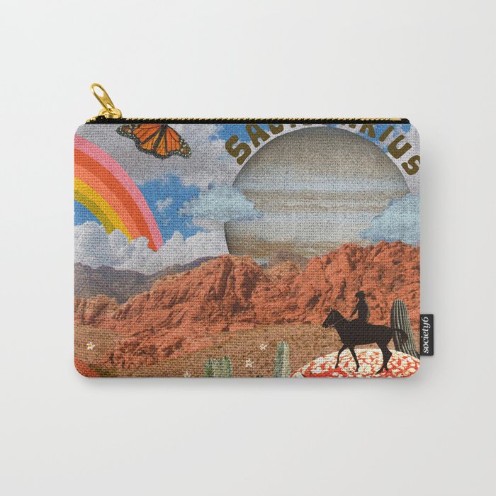 Sagittarius Collage Carry All Pouch Gallery Image 1