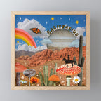 Sagittarius Collage Mini Art Print Gallery Image 1