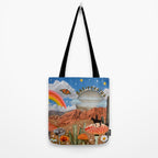 Sagittarius Collage Tote Bag Gallery Image 2