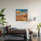 Sagittarius Collage Wood Wall Art Gallery Image 2