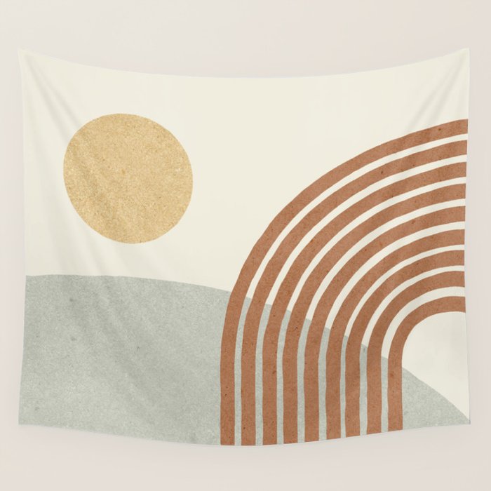 Sunny Hill - landscape Wall Tapestry Gallery Image 4