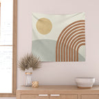 Sunny Hill - landscape Wall Tapestry Gallery Image 2