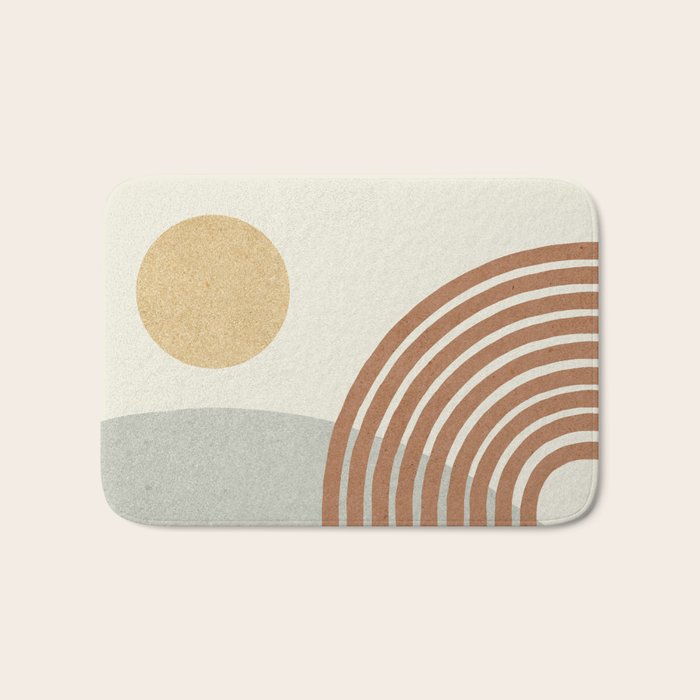 Sunny Hill - landscape Bath Mat Gallery Image 1