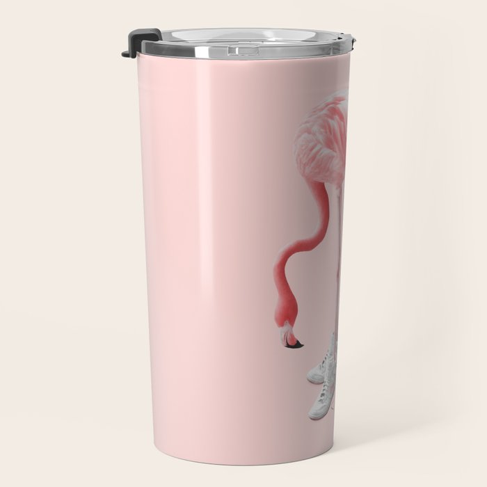 SNEAKER FLAMINGO Travel Mug Gallery Image 3