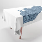 Chicago Neighborhood Map Tablecloth Gallery Image 1