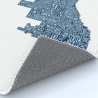 Chicago Neighborhood Map Rug Gallery Image 4