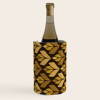 Dark Retro Trefoil Pattern Wine Chiller Gallery Image 3