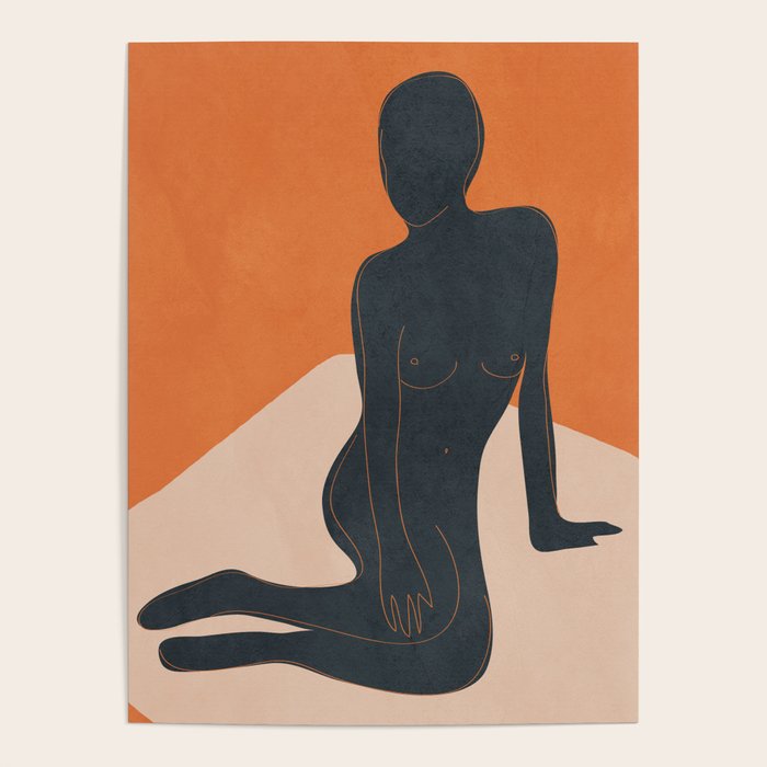 Abstract Nude III Poster Gallery Image 4