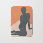 Abstract Nude III Bath Mat Gallery Image 1