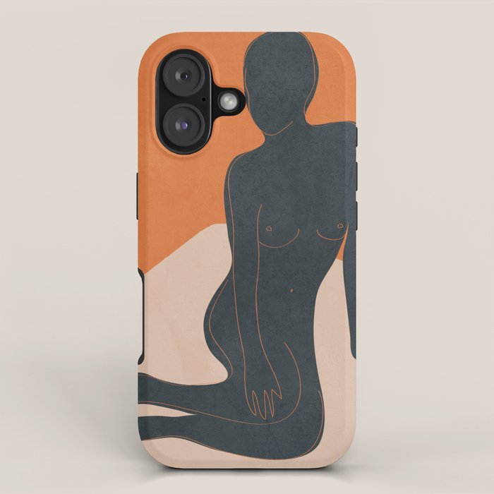 Abstract Nude III iPhone Case Gallery Image 1