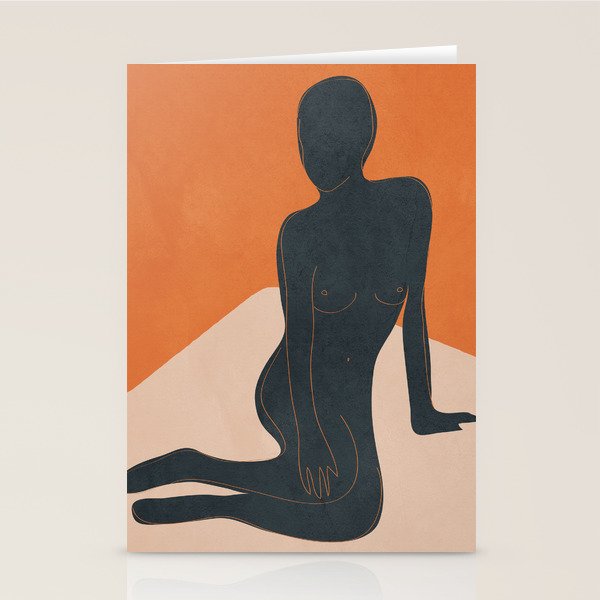 Abstract Nude III Stationery Card Gallery Image 2
