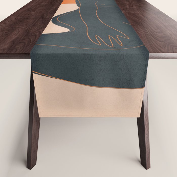 Abstract Nude III Table Runner Gallery Image 1