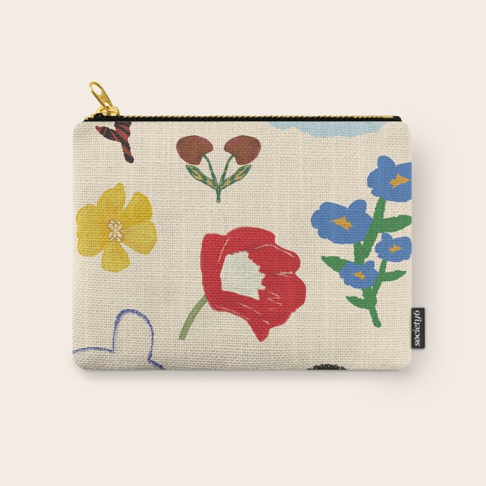 Fancy Garden Carry All Pouch Gallery Image 1