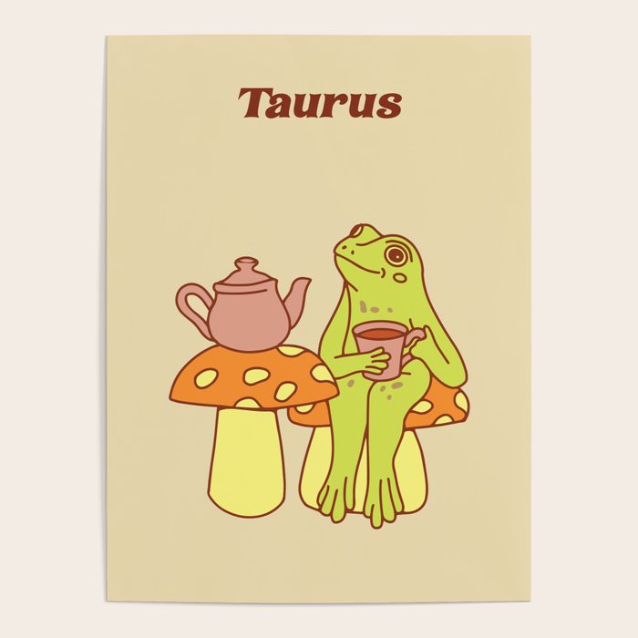 Taurus Frog Poster Gallery Image 1