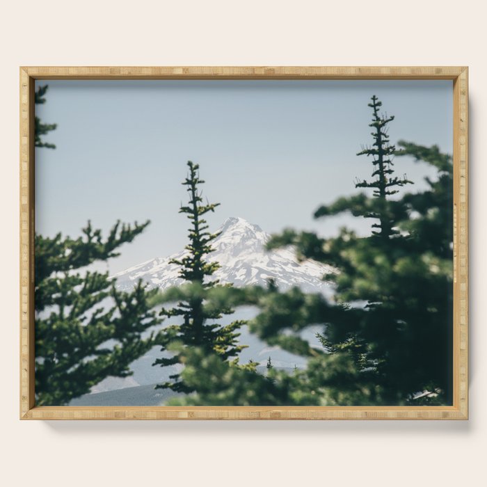 Mount Hood VII Serving Tray Gallery Image 1