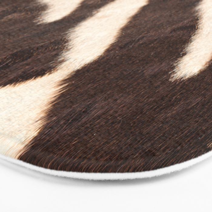 Zebra #decor #society6 #buyart Bath Mat Gallery Image 3