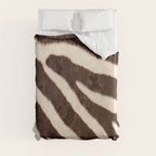 Zebra #decor #society6 #buyart Duvet Cover Gallery Image 8