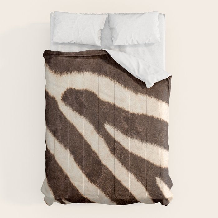 Zebra #decor #society6 #buyart Comforter Gallery Image 1