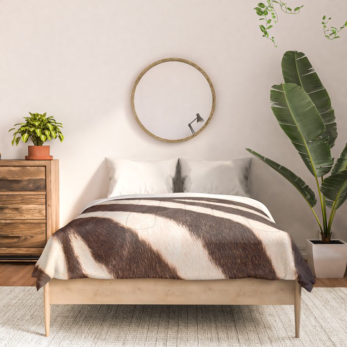 Zebra #decor #society6 #buyart Comforter Gallery Image 3