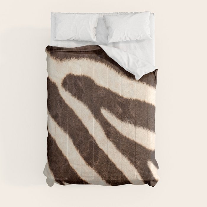 Zebra #decor #society6 #buyart Comforter Gallery Image 8