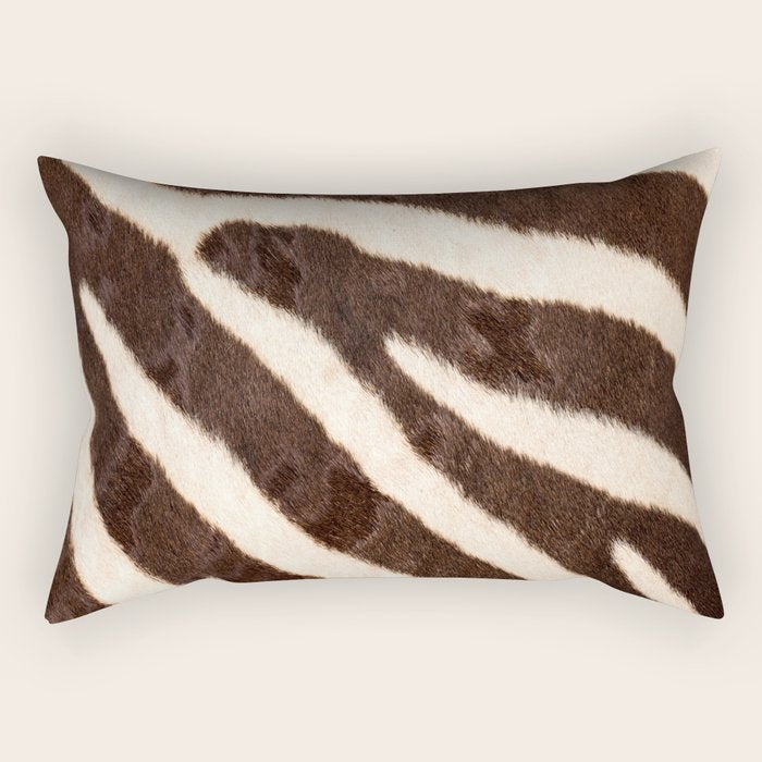Zebra #decor #society6 #buyart Rectangular Pillow Gallery Image 1