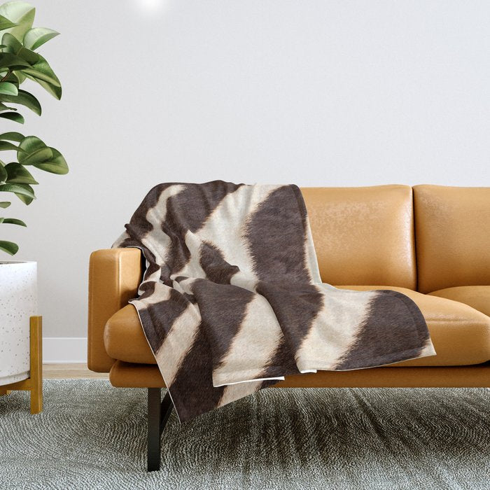 Zebra #decor #society6 #buyart Throw Blanket Gallery Image 1