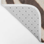 Zebra #decor #society6 #buyart Bath Mat Gallery Image 2