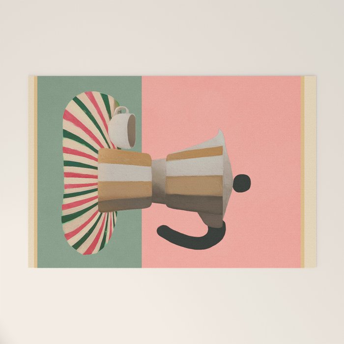 Moka Pot Still Life Welcome Mat Gallery Image 1