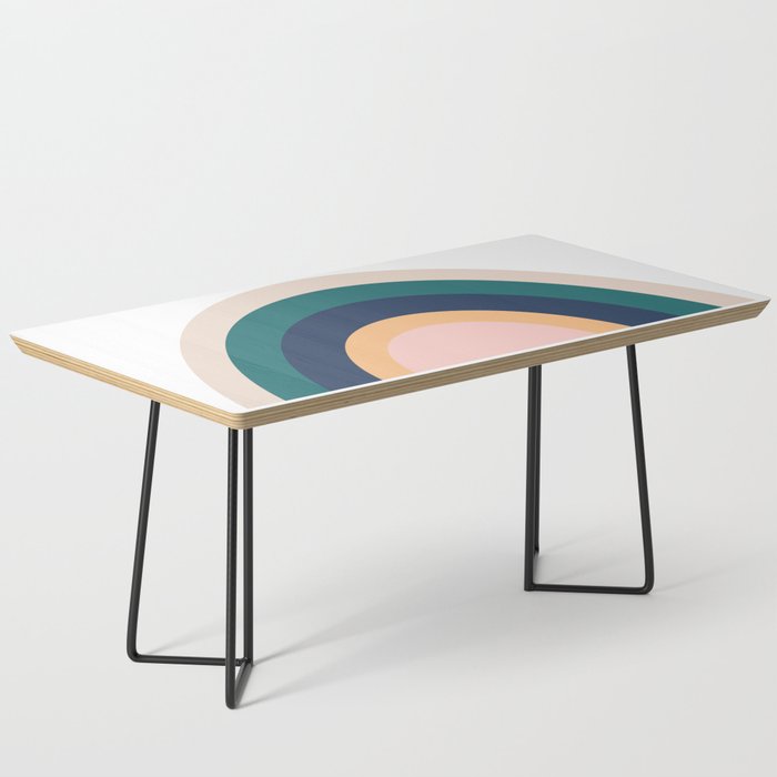 Triple Rainbow in Green Coffee Table Gallery Image 1