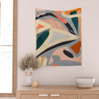 Modern Abstract Art 153 Wall Tapestry Gallery Image 2
