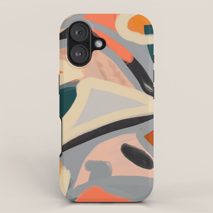 Modern Abstract Art 153 iPhone Case Gallery Image 1