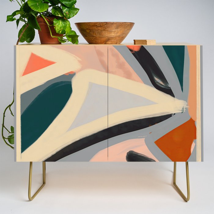 Modern Abstract Art 153 Credenza Gallery Image 1