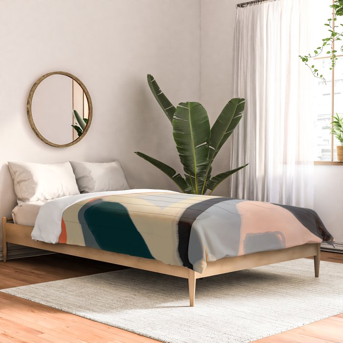 Modern Abstract Art 153 Comforter Gallery Image 2