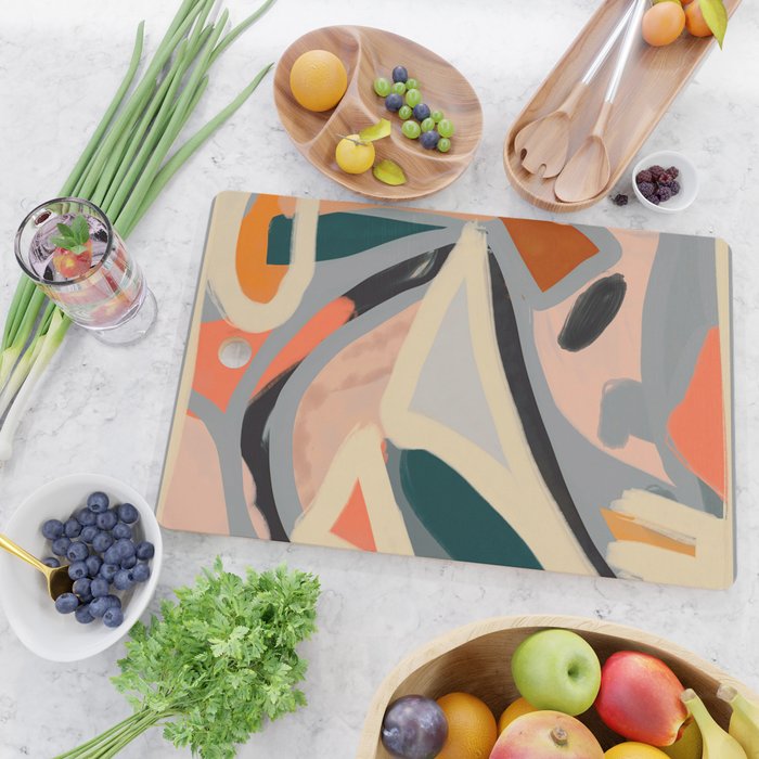 Modern Abstract Art 153 Cutting Board Gallery Image 2