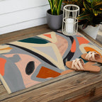 Modern Abstract Art 153 Outdoor Rug Gallery Image 2